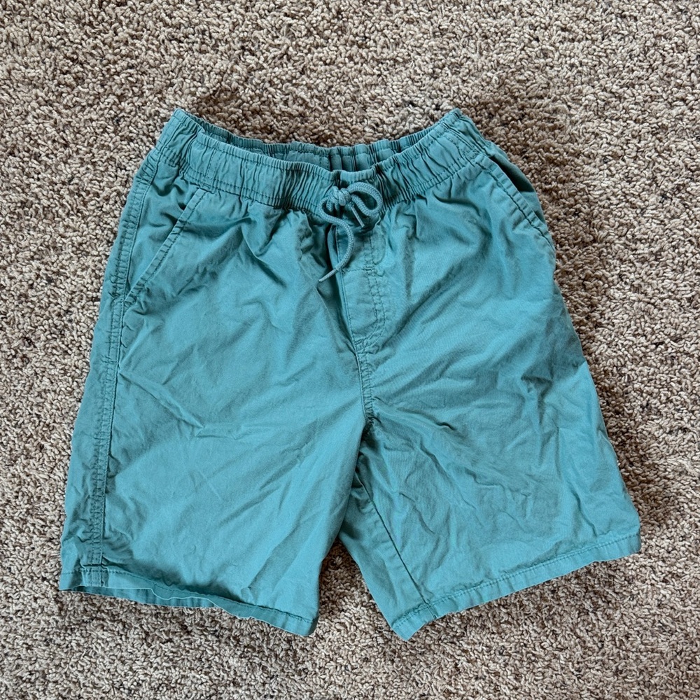 Cat & Jack Teal Elastic-Waist Shorts